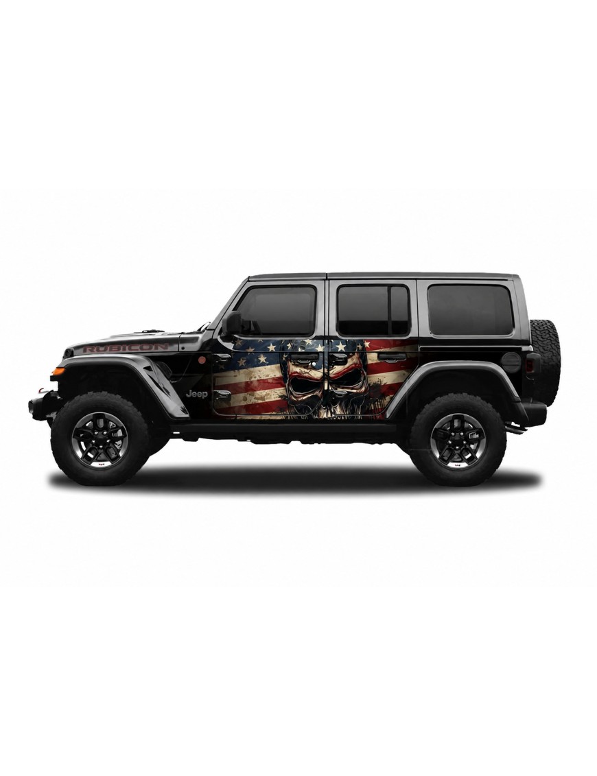 Panele ochronne 5skull na stałe – Jeep Wrangler JL Unlimited 4D