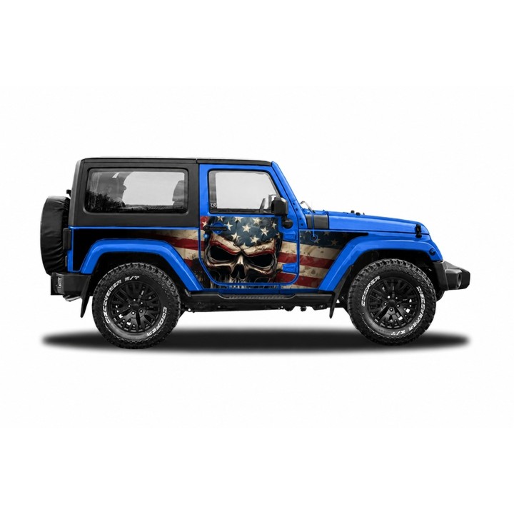 Panele ochronne 5skull Jeep Wrangler JK 2D — na stałe - ujęcie 3