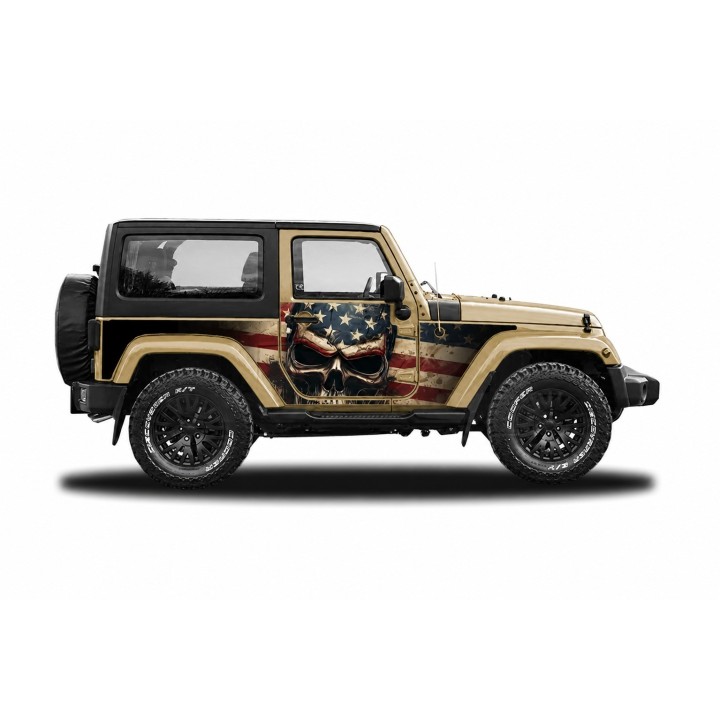 Panele ochronne 5skull Jeep Wrangler JK 2D — na stałe - ujęcie 5