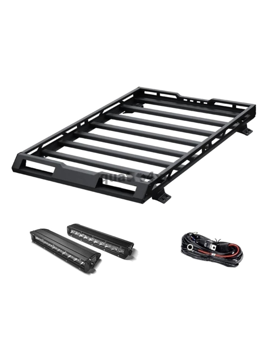 Bagażnik dachowy koszowy Snakeman 4WD z LED — Suzuki Jimny JB33/JB43 (1998-2018)