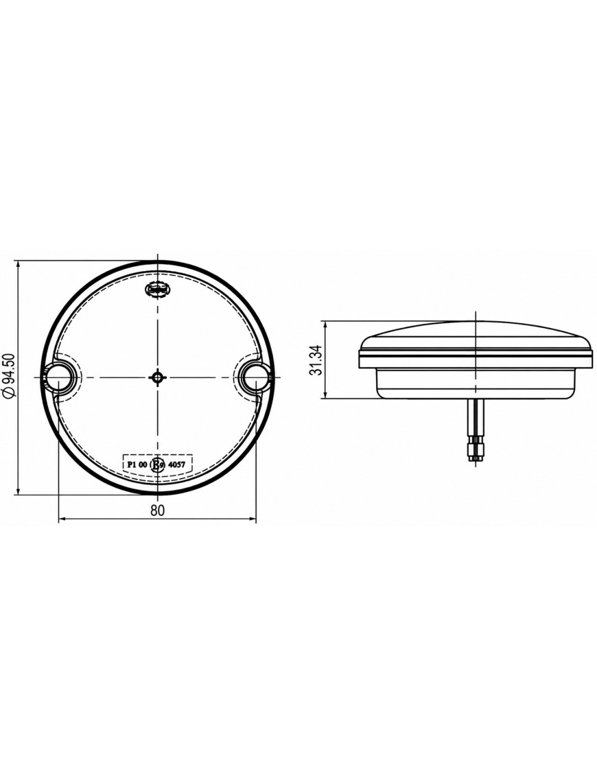 Lampa zespolona LED — pozycja, stop, kierunkowskaz, 10–30 V - ujęcie 2