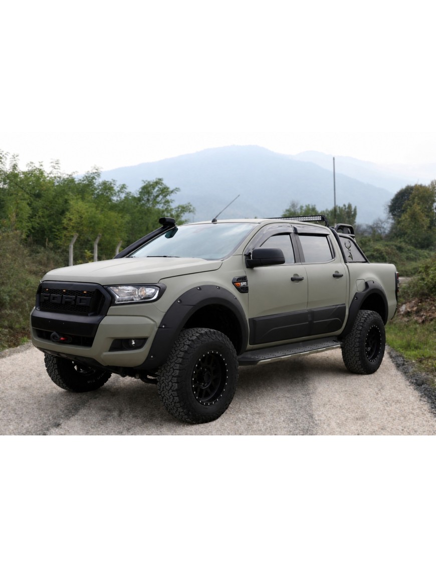Poszerzenia błotników TopFire Ford Ranger Wildtrak T8 2019-2022 — z otworami PDC