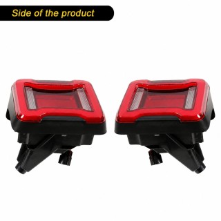Lampy tylne LED TopFire Jeep Wrangler JK/JKU 2007-2017 — komplet - ujęcie 2