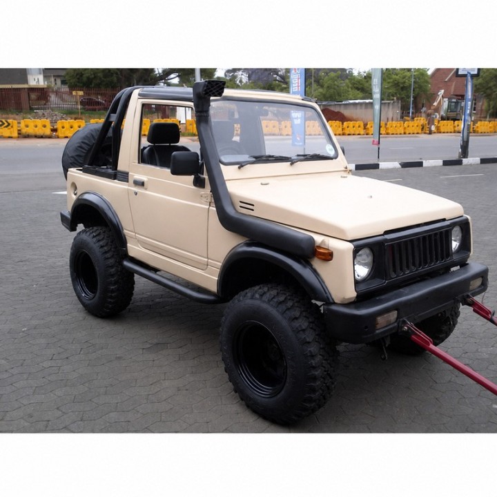 Snorkel Snakeman 4WD, prawa strona — Suzuki Samurai/Jimny/Gypsy (SNSJ50) - ujęcie 3