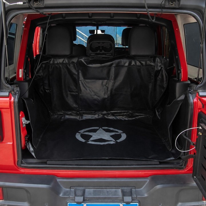 Osłona przestrzeni bagażowej Jeep Wrangler JKU 2007-2017 i JLU 2018-2025 - ujęcie 4