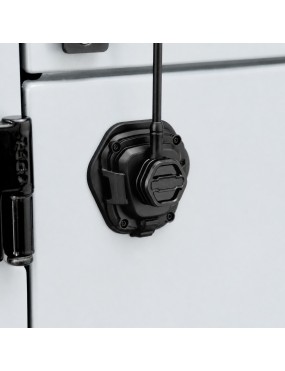 Gniazdo anteny Jeep Wrangler JK/JKU, JL/JLU i Gladiator JT — aluminium anodowane