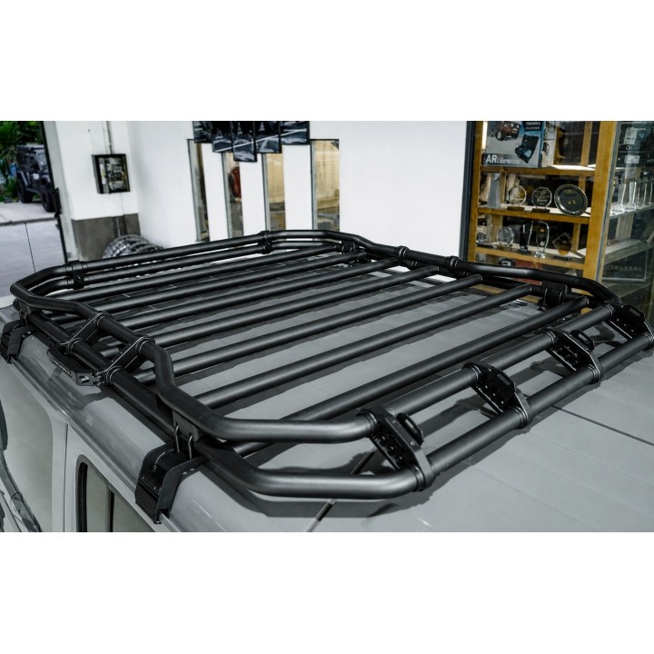 Bagażnik dachowy aluminiowy FURY Gravity — Jeep Wrangler JLU 2018+ - ujęcie 2