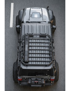 Bagażnik dachowy aluminiowy FURY Gravity — Jeep Wrangler JLU 2018+