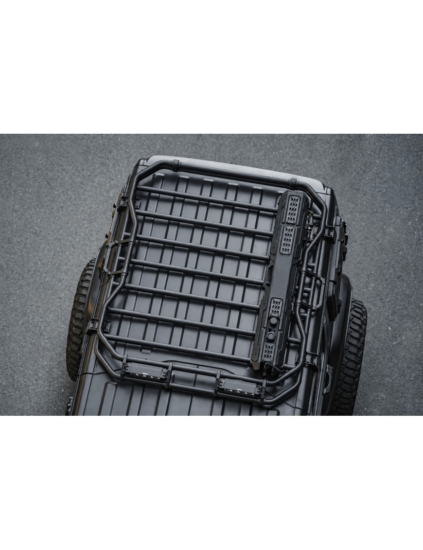 Bagażnik dachowy aluminiowy FURY Gravity — Jeep Wrangler JLU 2018+