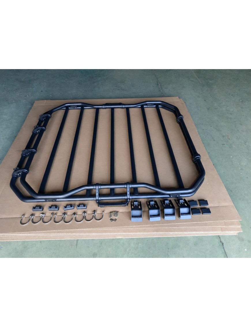 Bagażnik dachowy aluminiowy FURY Gravity — Jeep Wrangler JLU 2018+