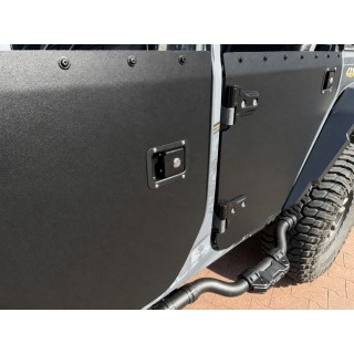 Drzwi aluminiowe Jeep Wrangler JLU 2018-2025 / Gladiator JT 2019-2025 — komplet 4 szt. - ujęcie 2