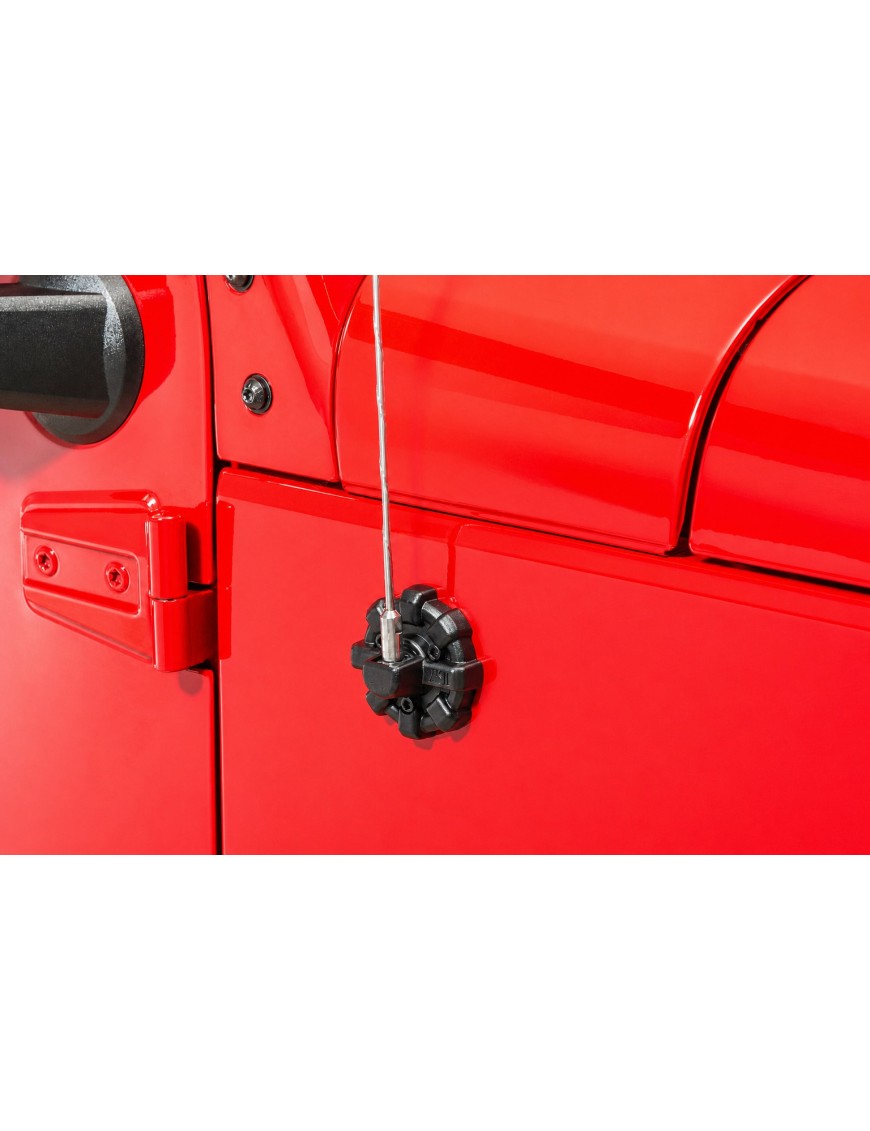 Gniazdo anteny aluminiowe Jeep Wrangler JK/JKU 2007-2017, JL/JLU 2018+, Gladiator JT