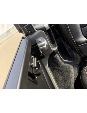 Drzwi aluminiowe Jeep Wrangler JLU 2018-2025 / Gladiator JT 2019-2025 — komplet 4 szt.
