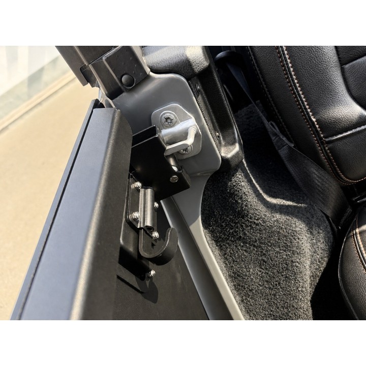 Drzwi aluminiowe Jeep Wrangler JLU 2018-2025 / Gladiator JT 2019-2025 — komplet 4 szt. - ujęcie 5