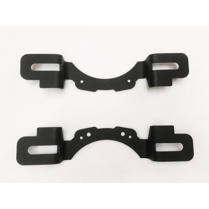 Mocowania halogenów do zderzaka rocznicowego Jeep Wrangler JK — komplet