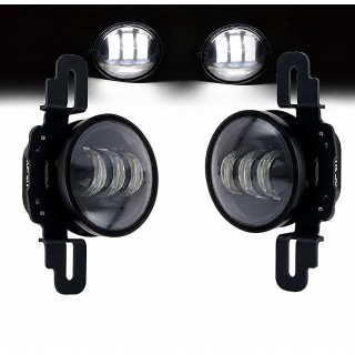 Mocowania halogenów do zderzaka rocznicowego Jeep Wrangler JK — komplet - ujęcie 2