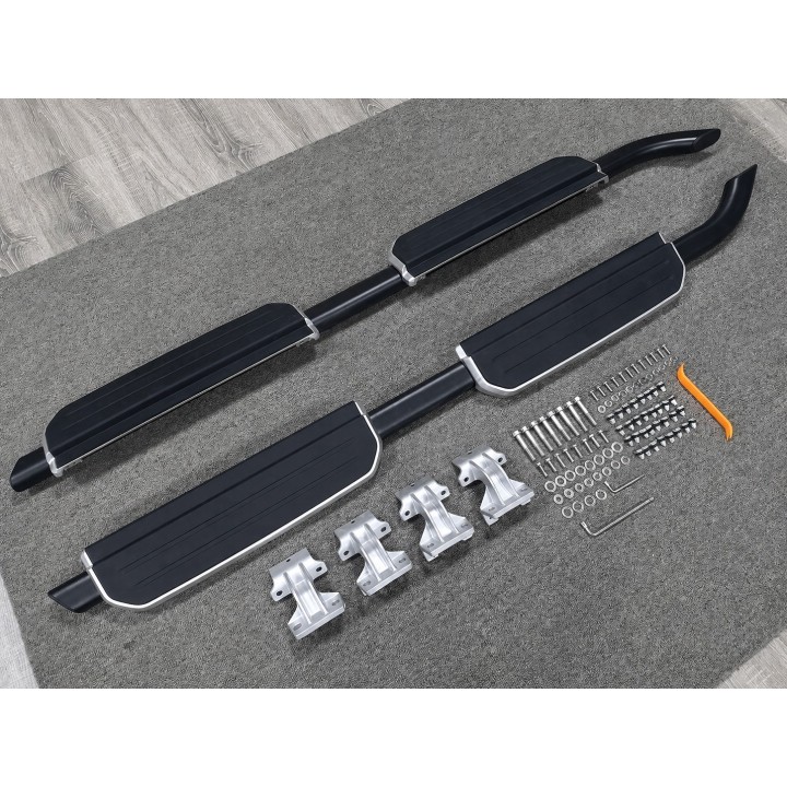 Progi boczne aluminiowe TopFire Land Rover Defender 110 — komplet - ujęcie 4