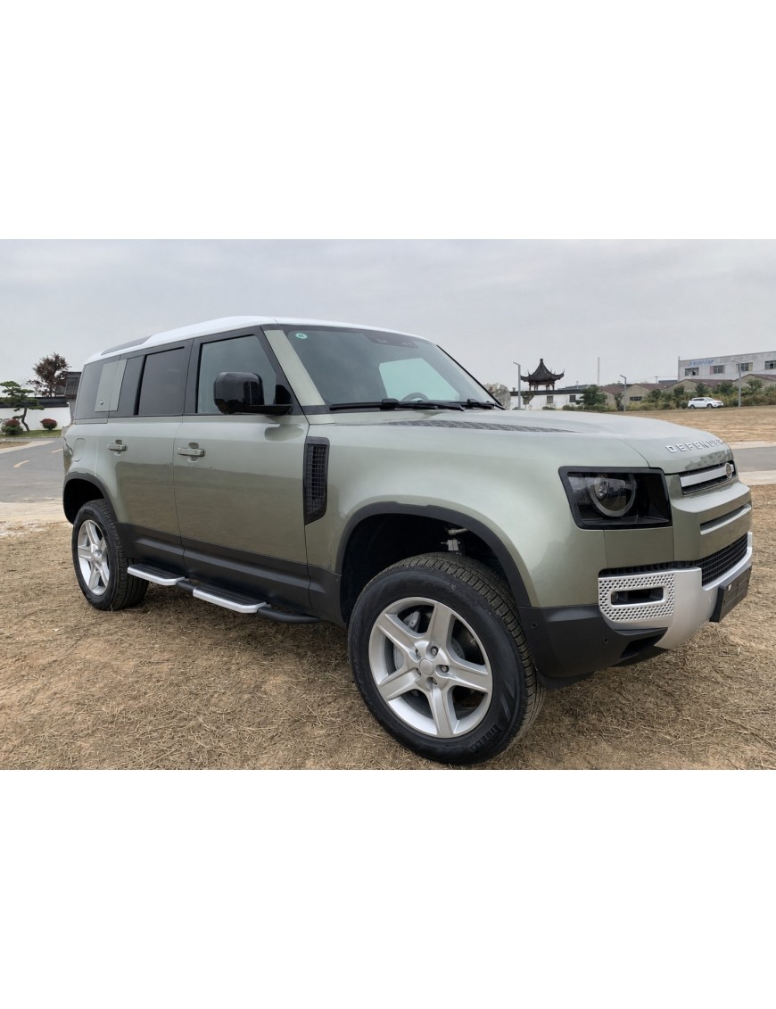 Progi boczne aluminiowe TopFire Land Rover Defender 110 — komplet