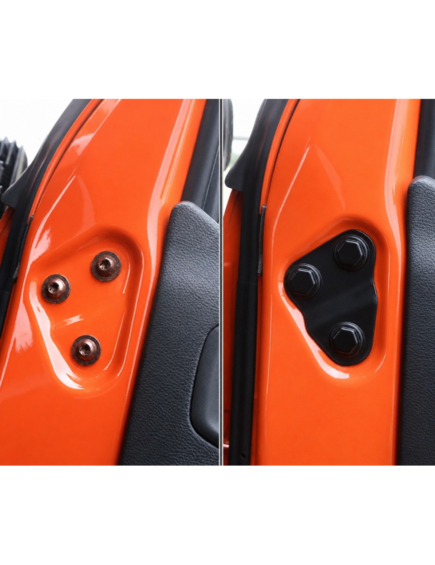 Osłony śrub drzwi Jeep Wrangler JL / JLU 2018+ i Gladiator JT 2019+