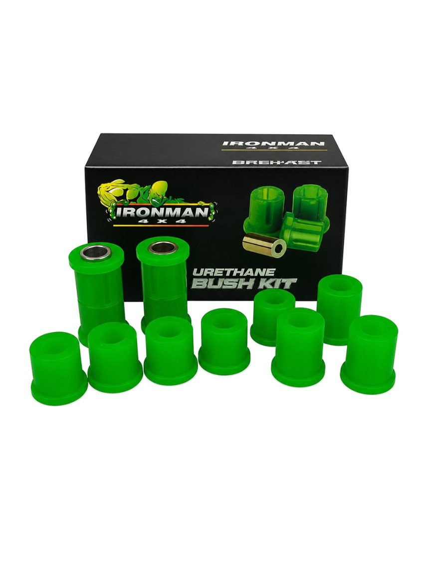 Poliuretanowe tuleje resora IRONMAN4X4 (komplet) — Ford Courier Ranger, Mazda B Series Bravo (756UK) Poliuretanowe tuleje resora IRONMAN4X4 (komplet) — Ford Courier Ranger, Mazda B Series Bravo (756UK)