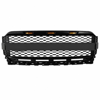 Atrapa / grill Ford F150 2021+ w stylu Raptor, z oświetleniem LED — wersja bez kamery - ujęcie 2