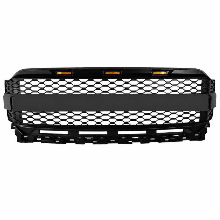 Atrapa / grill Ford F150 2021+ w stylu Raptor, z oświetleniem LED — wersja bez kamery - ujęcie 2