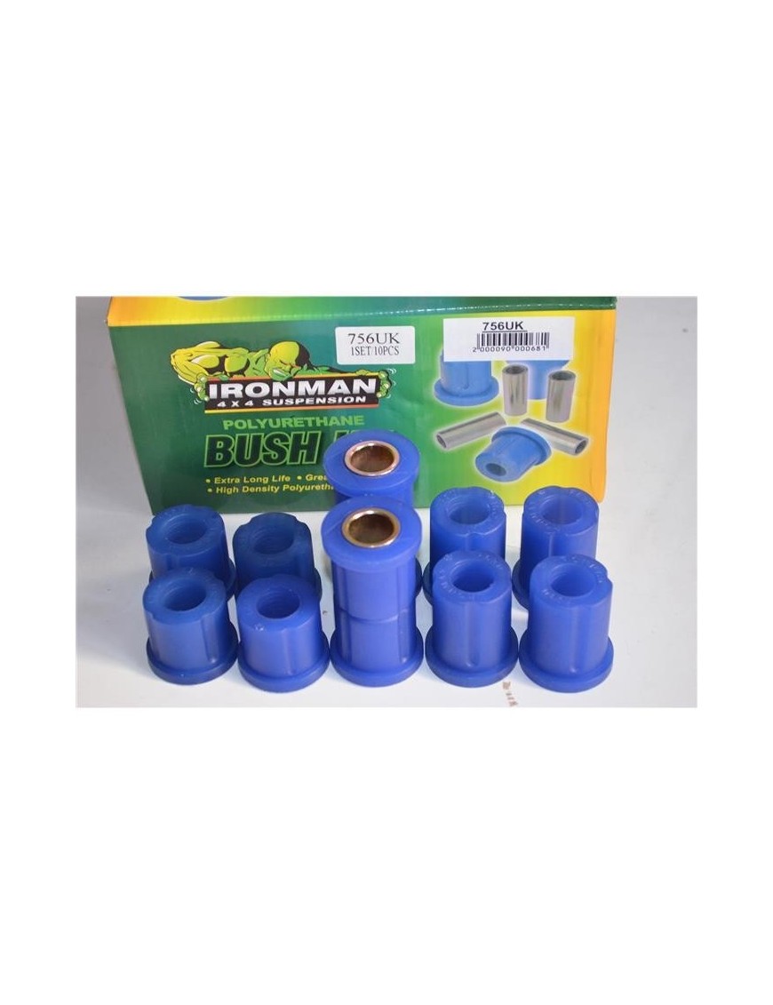Poliuretanowe tuleje resora IRONMAN4X4 (komplet) — Ford Courier Ranger, Mazda B Series Bravo (756UK) - ujęcie 2 Poliuretanowe tuleje resora IRONMAN4X4 (komplet) — Ford Courier Ranger, Mazda B Series Bravo (756UK) - ujęcie 2