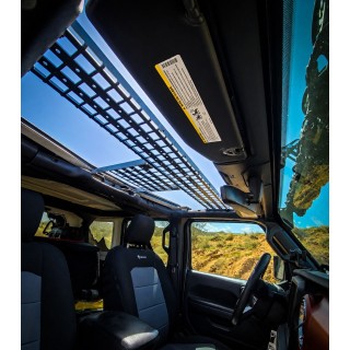 Półka dachowa Jeep Wrangler JL / Gladiator JT — stal, malowana proszkowo - ujęcie 2