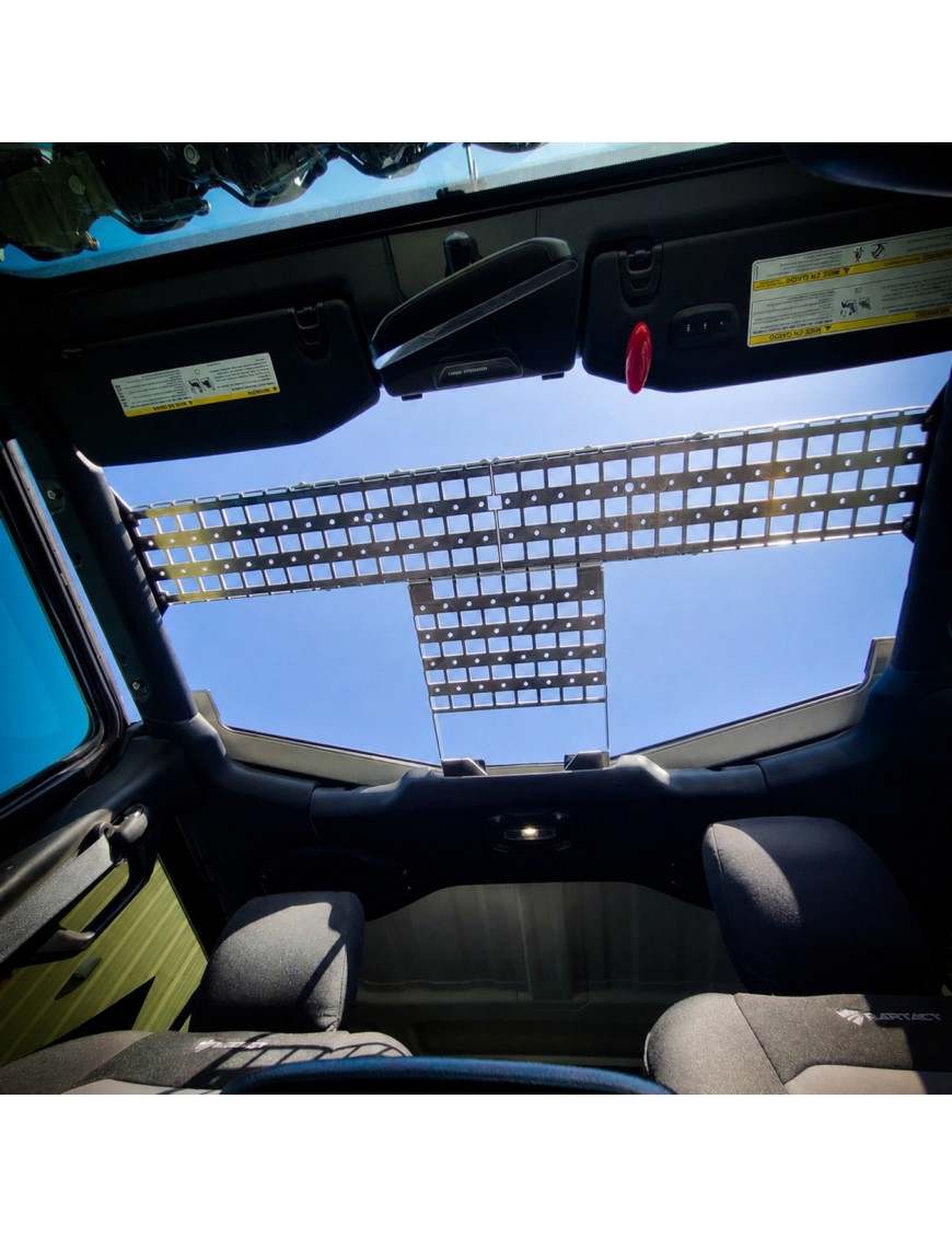 Półka dachowa Jeep Wrangler JL / Gladiator JT — stal, malowana proszkowo
