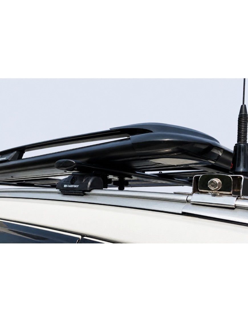 Mocowania bagażnika dachowego do relingów TX CB 716-00 aluminium