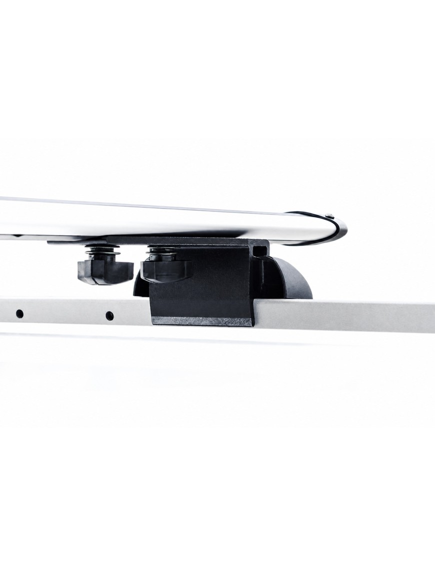 Mocowania bagażnika dachowego do relingów TX CB 716-00 aluminium