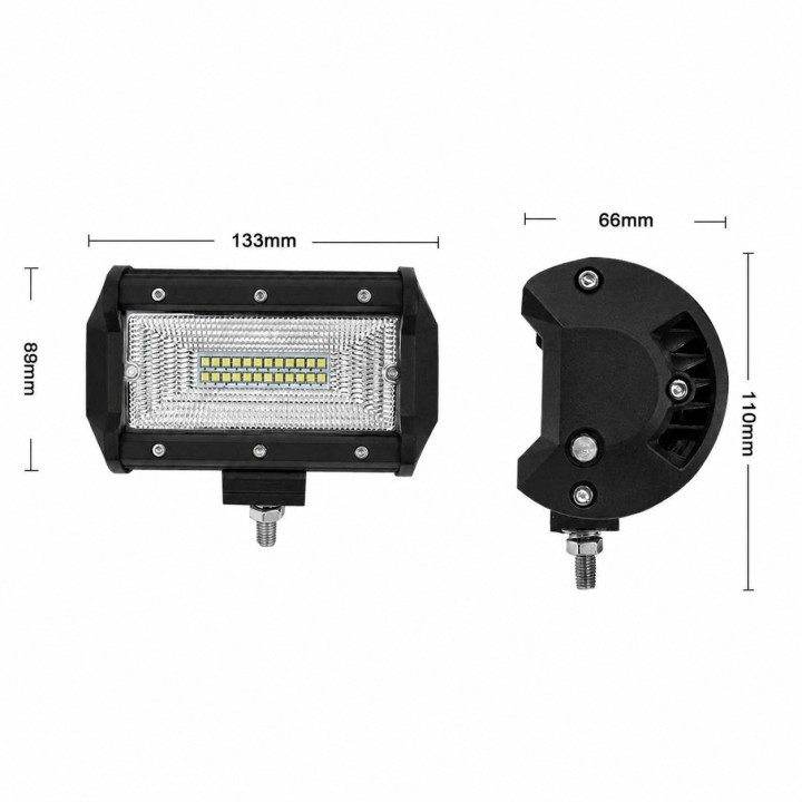 Lampa robocza LED TX SLT-CL 187 72 W światło rozpraszające