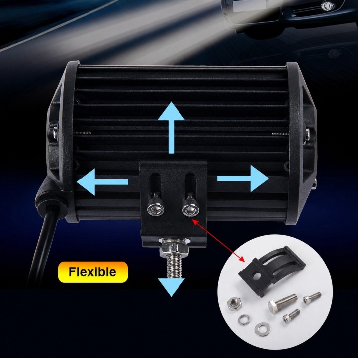 Lampa robocza LED TX SLT-CL 188 72 W światło dalekosiężne - ujęcie 5