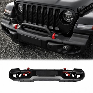 Zderzak przedni aluminiowy z bull barem Jeep Wrangler JL 2018+ / Gladiator JT 2020+ — wersja z PDC - ujęcie 2