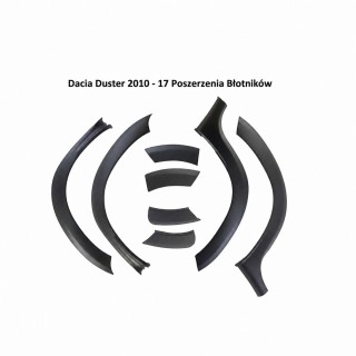 Poszerzenia błotników Dacia Duster 2010-2017 — komplet, ABS - ujęcie 2
