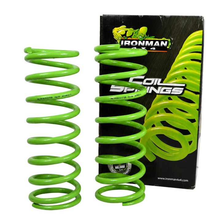 Sprężyny zawieszenia przednie Ironman 4x4 wzmocnione, lift 4" — Nissan Patrol Y60 SWB, Nissan Patrol Y60 LWB - ujęcie 3