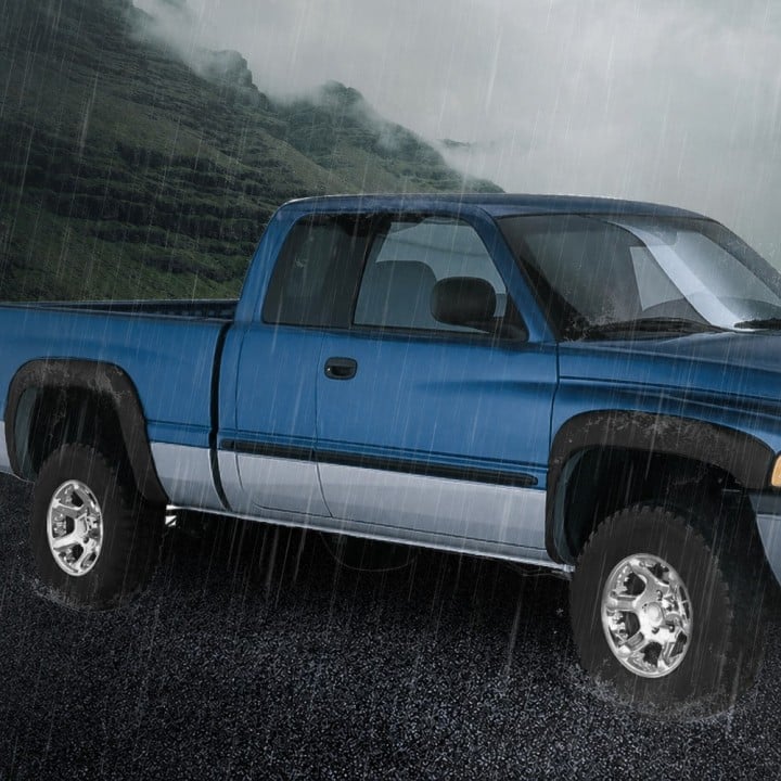 Nadkola poszerzające lldpe - fender flares - snakeman 4WD — RAM (SNFF053) - ujęcie 8