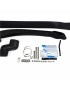 Snorkel Snakeman 4WD, lewa strona — Opel/Isuzu Frontera A B (SNSUA)