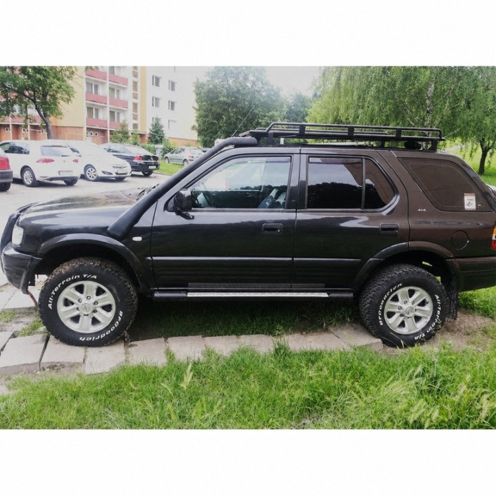 Snorkel Snakeman 4WD, lewa strona — Opel/Isuzu Frontera A B (SNSUA) - ujęcie 10