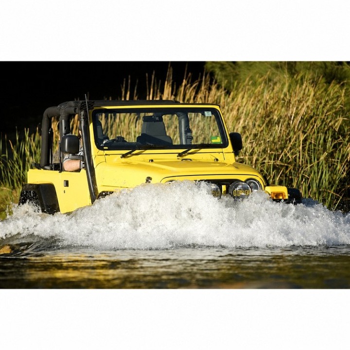 Snorkel Snakeman 4WD, prawa strona — Jeep Wrangler TJ (SNSTJ) - ujęcie 8