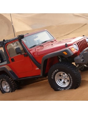 Snorkel Snakeman 4WD, prawa strona — Jeep Wrangler TJ (SNSTJ)