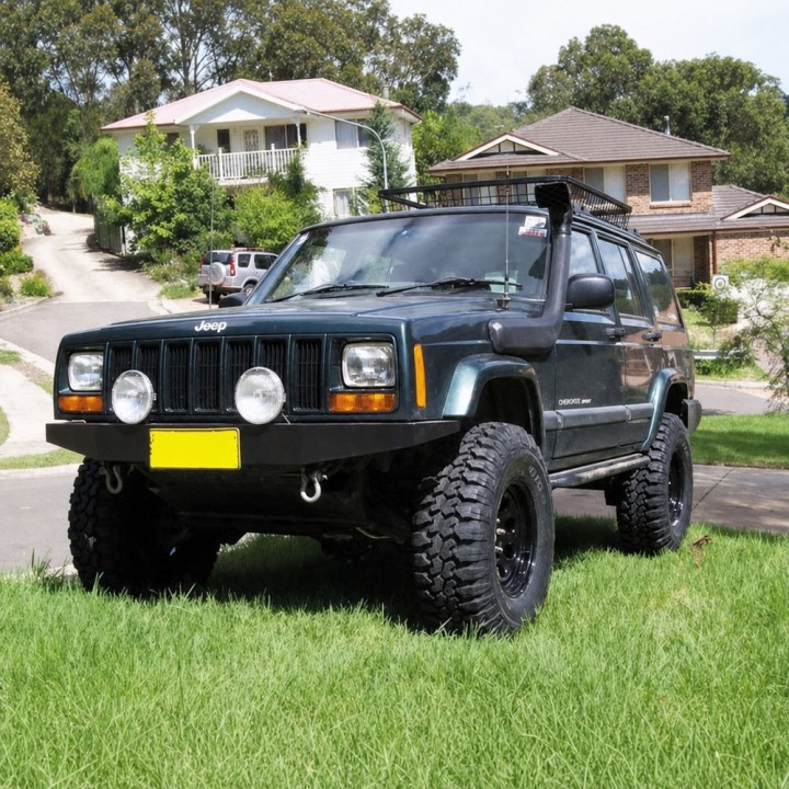 Snorkel Snakeman 4WD — Jeep Cherokee XJ (SNSJXJ) - ujęcie 8