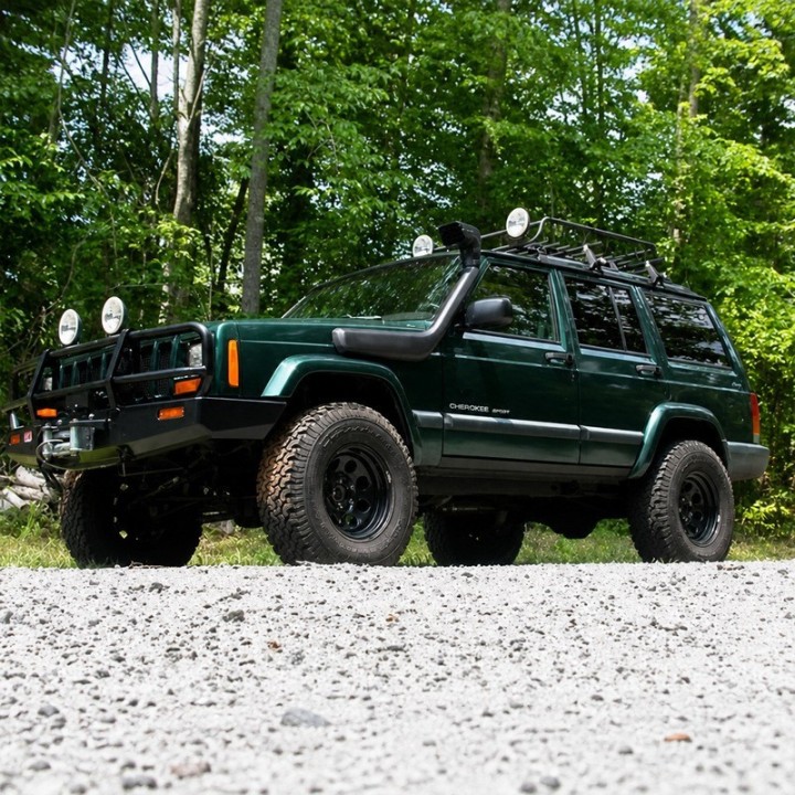 Snorkel Snakeman 4WD — Jeep Cherokee XJ (SNSJXJ) - ujęcie 9