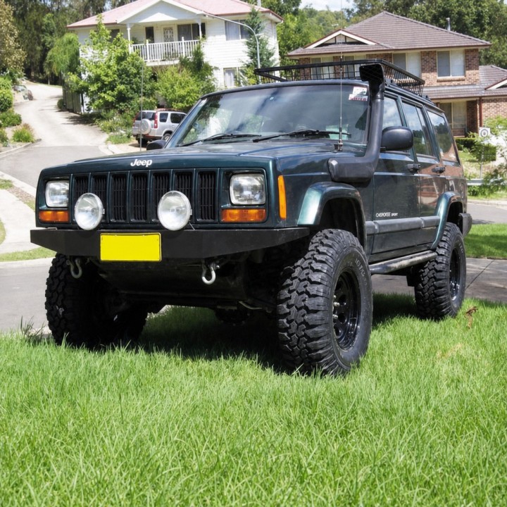 Snorkel Snakeman 4WD — Jeep Cherokee XJ (SNSJXJ) - ujęcie 10