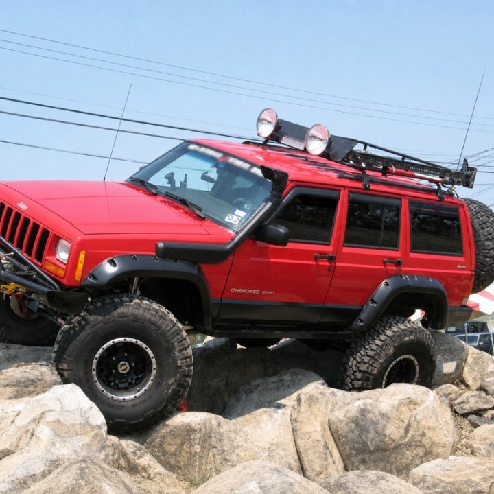 Snorkel Snakeman 4WD — Jeep Cherokee XJ (SNSJXJ) - ujęcie 12