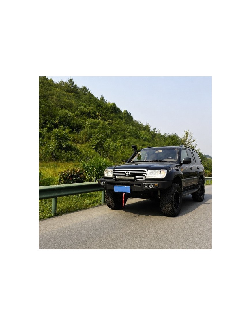 Przedni stalowy zderzak WRAZ z płytą montażową wyciągarki Snakeman 4WD — Toyota Land Cruiser (SNBF08) - ujęcie 2 Przedni stalowy zderzak WRAZ z płytą montażową wyciągarki Snakeman 4WD — Toyota Land Cruiser (SNBF08) - ujęcie 2