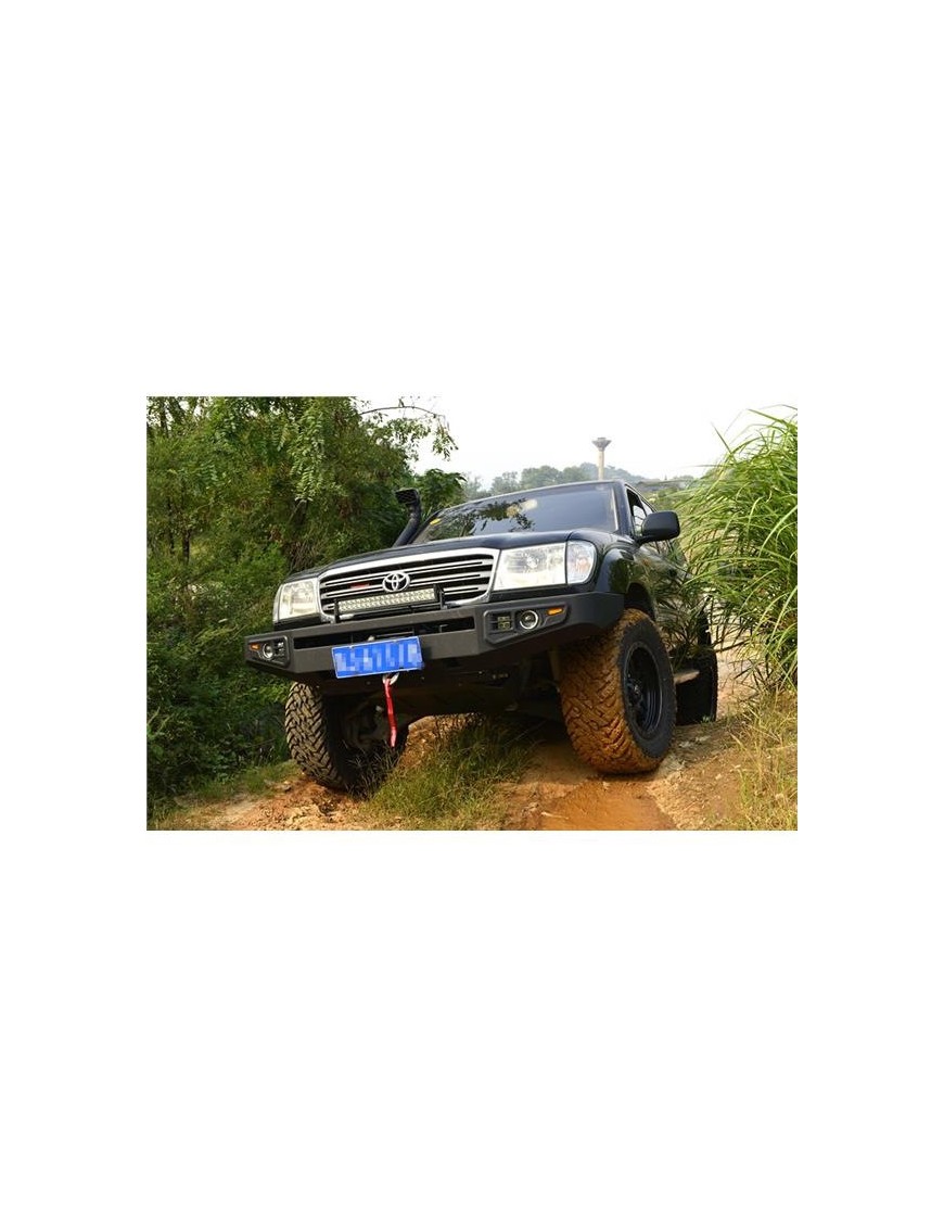Przedni stalowy zderzak WRAZ z płytą montażową wyciągarki Snakeman 4WD — Toyota Land Cruiser (SNBF08) - ujęcie 5 Przedni stalowy zderzak WRAZ z płytą montażową wyciągarki Snakeman 4WD — Toyota Land Cruiser (SNBF08) - ujęcie 5