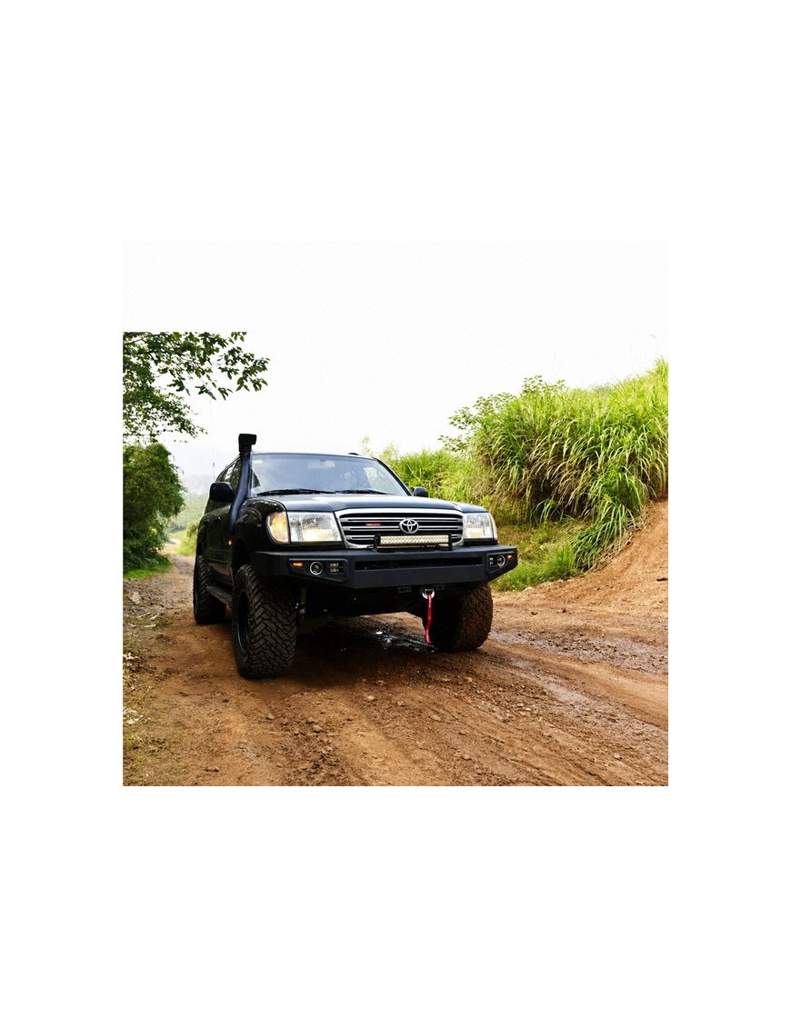 Przedni stalowy zderzak WRAZ z płytą montażową wyciągarki Snakeman 4WD — Toyota Land Cruiser (SNBF08) - ujęcie 6 Przedni stalowy zderzak WRAZ z płytą montażową wyciągarki Snakeman 4WD — Toyota Land Cruiser (SNBF08) - ujęcie 6