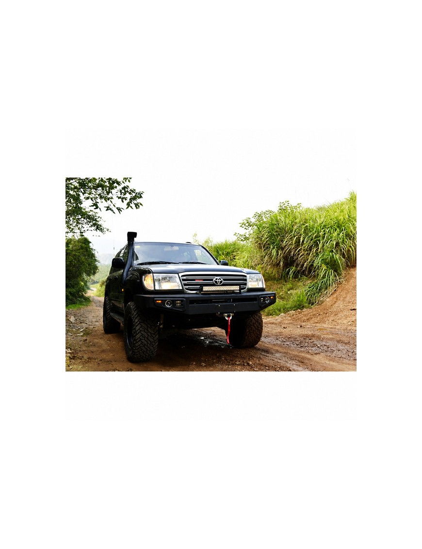 Przedni stalowy zderzak WRAZ z płytą montażową wyciągarki Snakeman 4WD — Toyota Land Cruiser (SNBF08) - ujęcie 7 Przedni stalowy zderzak WRAZ z płytą montażową wyciągarki Snakeman 4WD — Toyota Land Cruiser (SNBF08) - ujęcie 7
