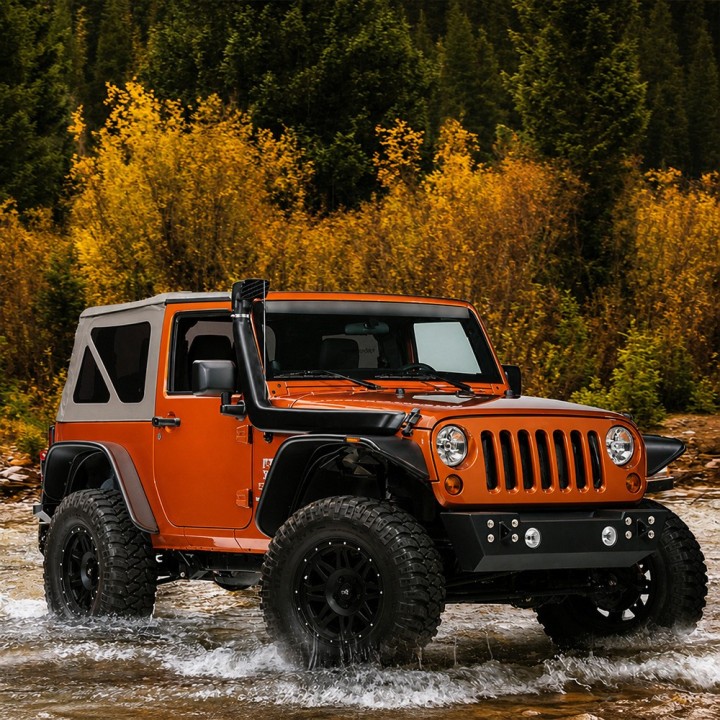 Snorkel Snakeman 4WD — Jeep Wrangler JK 3.8L (SNSJK) - ujęcie 14